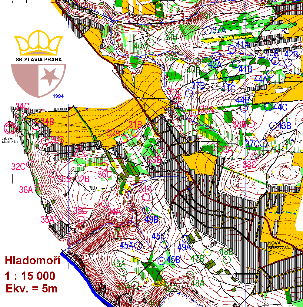 Mapa SMIKu z roku 1995